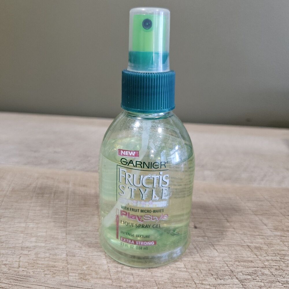 Garnier Fructis Style Play Style Liquid Spray Gel Extra Strong, 5.1 oz.